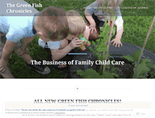 Tablet Screenshot of greenfishchronicles.org